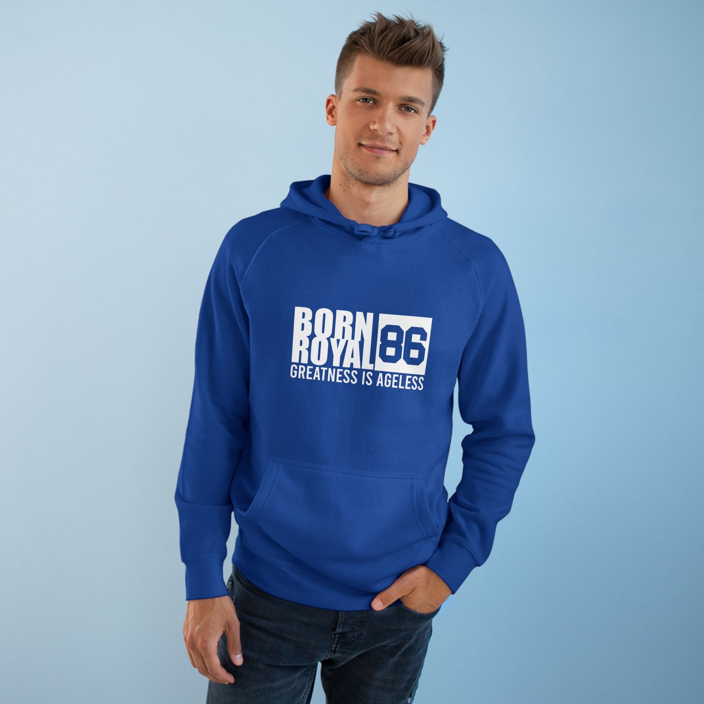 Born Royal 86 Hoodie — Greatness Is Ageless Pullover
