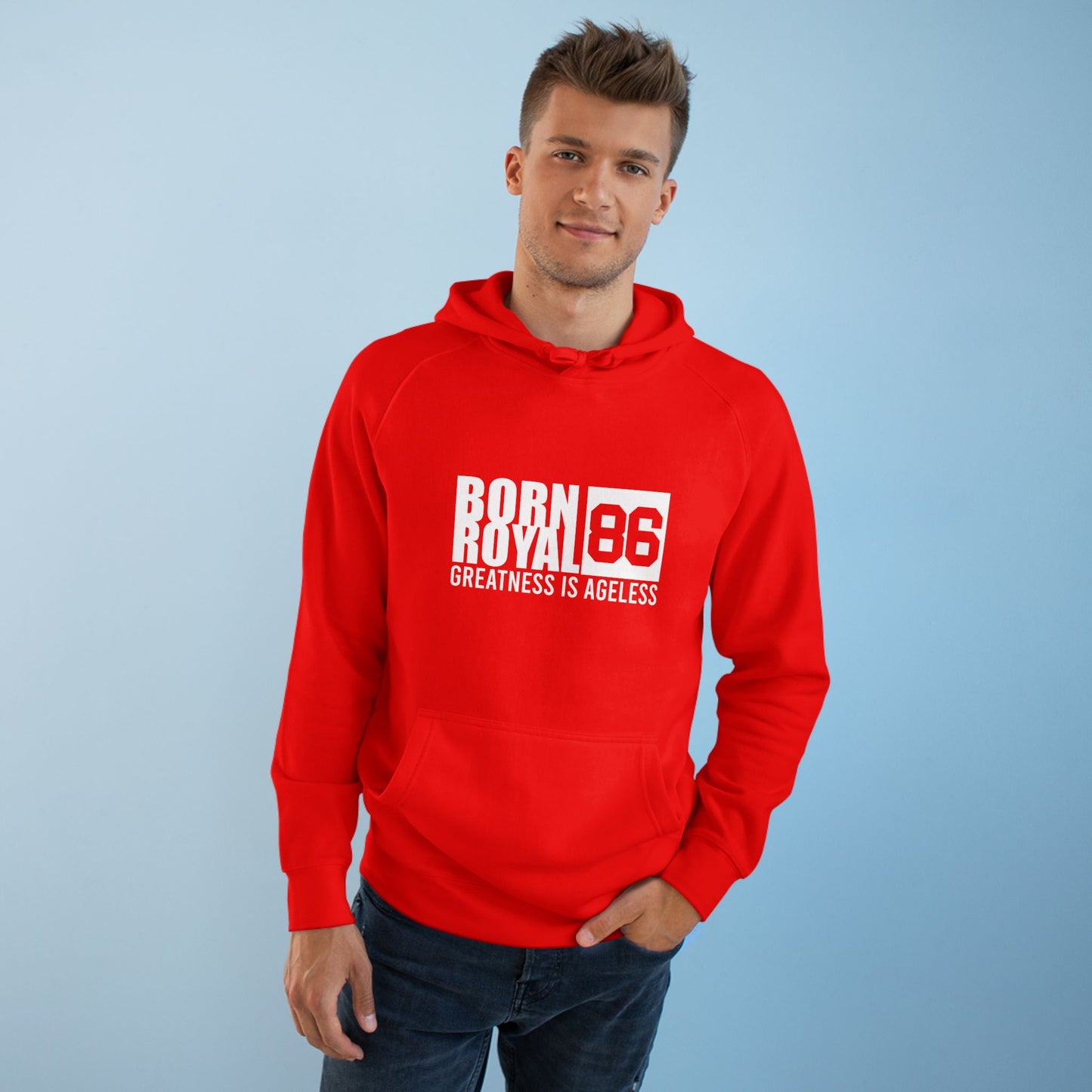 Born Royal 86 Hoodie — Greatness Is Ageless Pullover