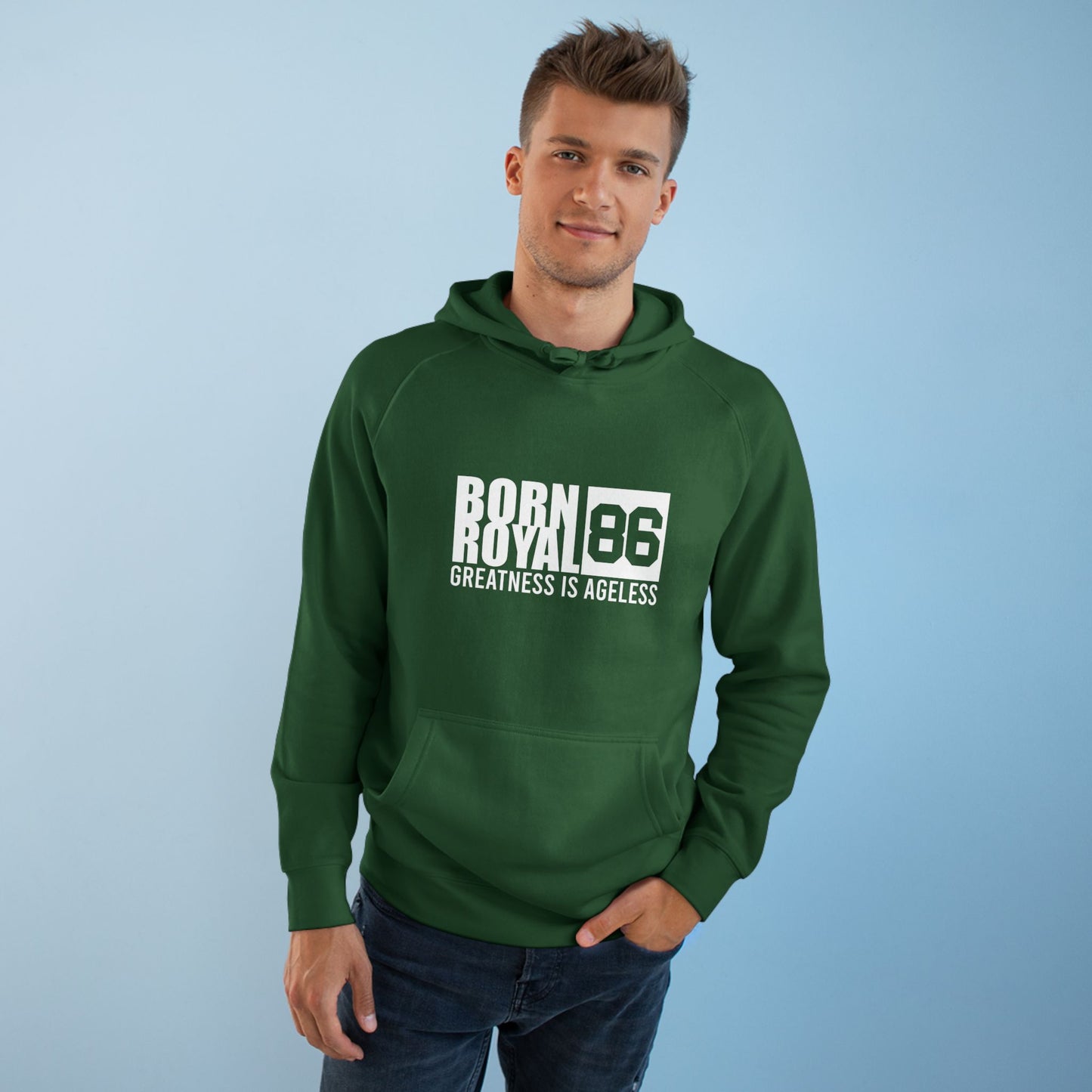 Born Royal 86 Hoodie — Greatness Is Ageless Pullover
